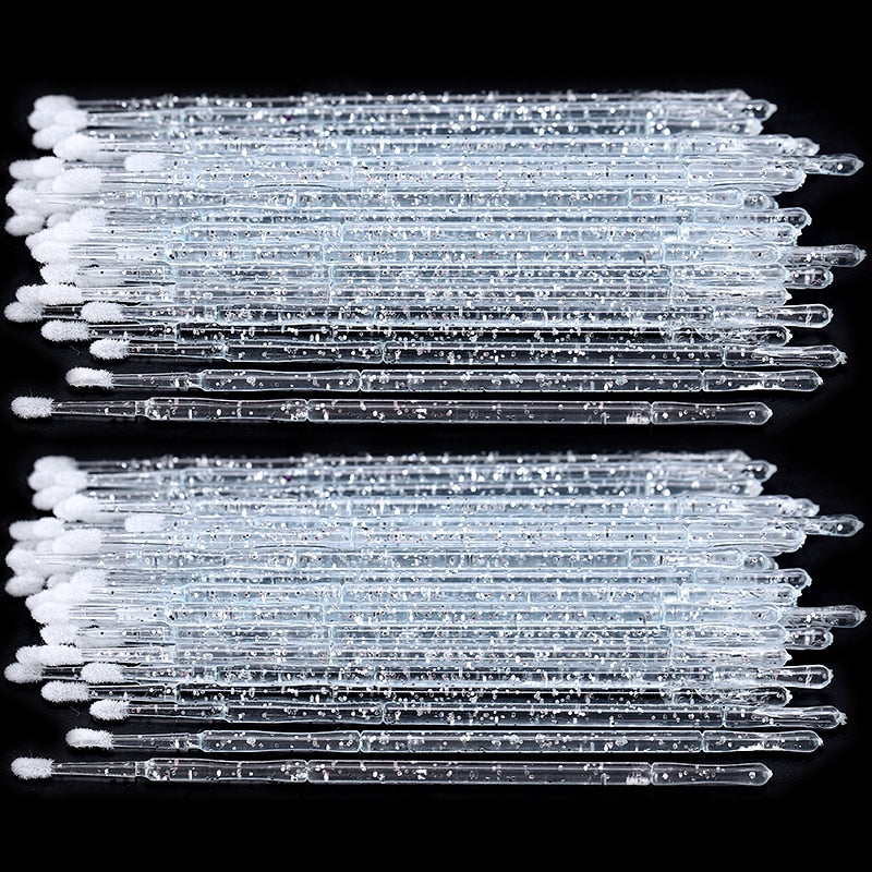 Disposable Eyelash Brushes and Swabs for Lash Extension Removal Disposable Eyelash Brushes and Swabs for Lash Extension Removal
